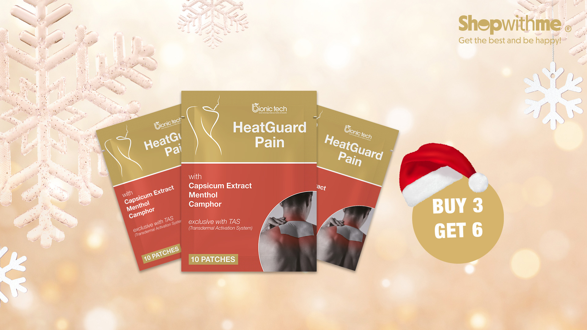 HeatGuard Pain Patches (3 Boxes)